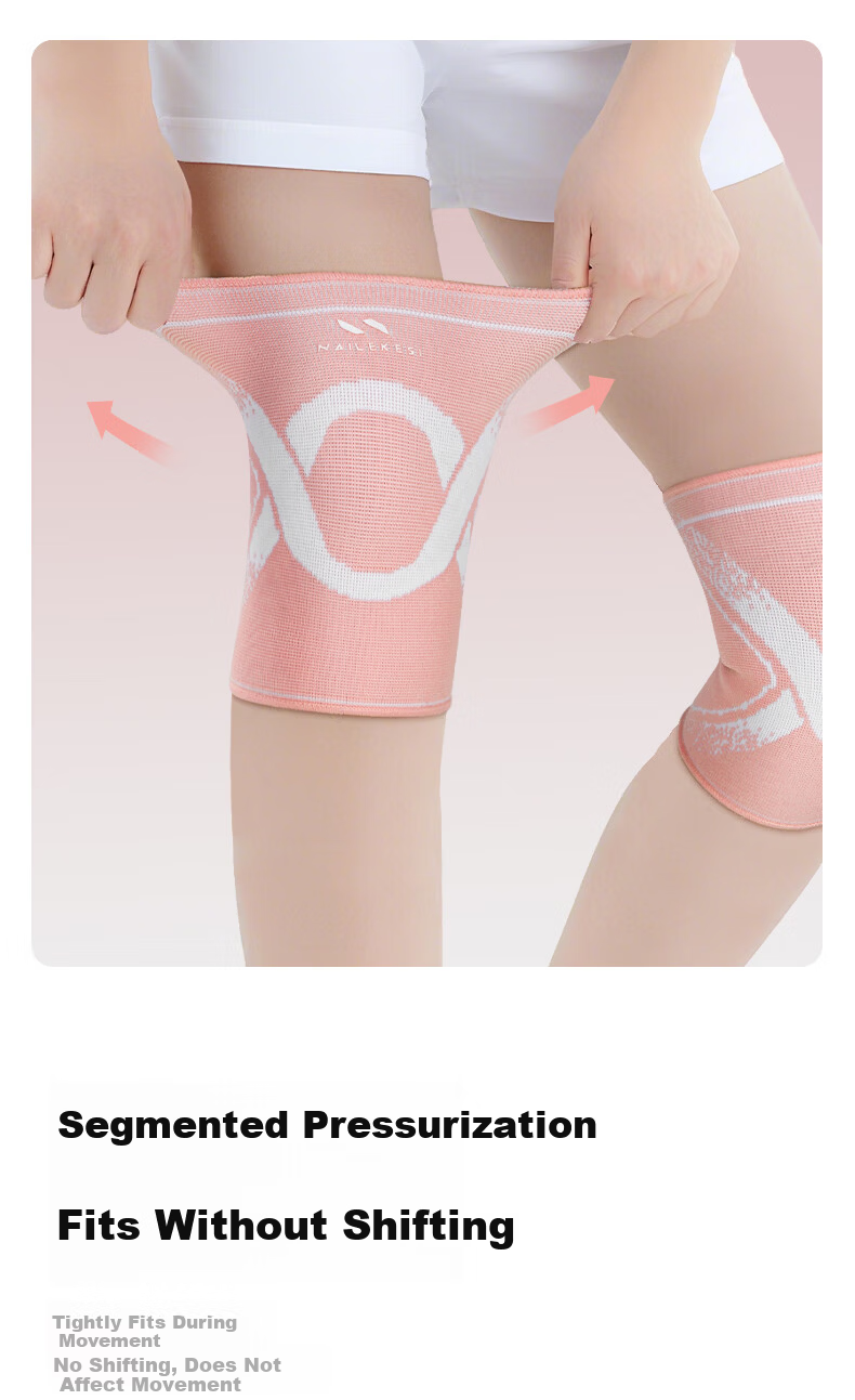 Nailikes Professional Kids Sports Knee and Elbow Pads for Football Running Basketball Joint Protection Anti-Fall Pink Size S 7
