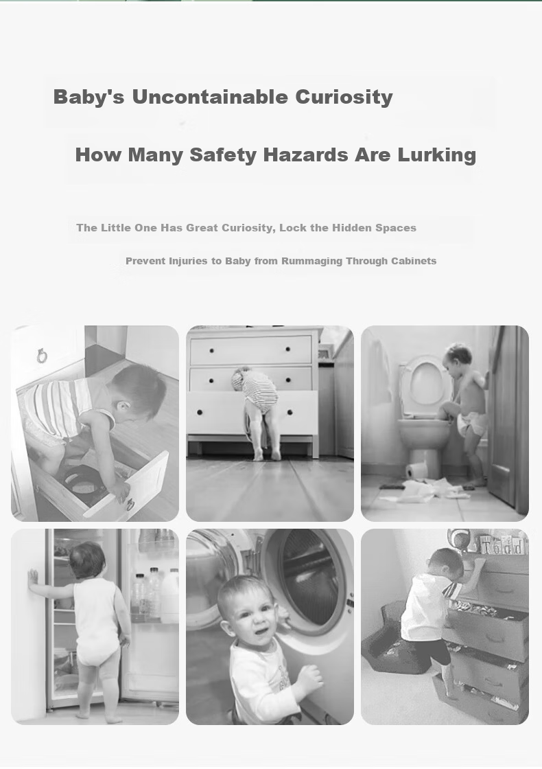 Beideli Child Safety Sliding Window Lock Windproof Anti-Fall Window Restrictor 1 Set 3
