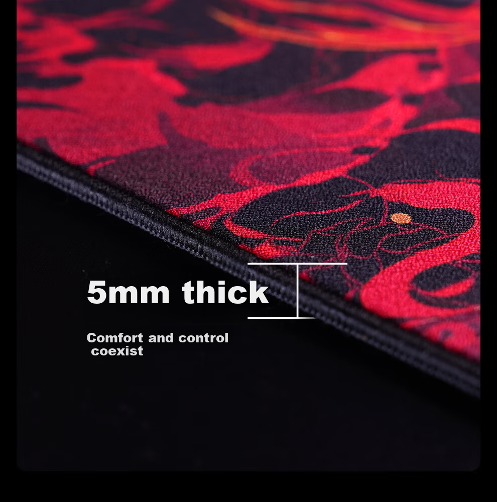 Zhenhuo Mouse Pad Lan FPS Gaming Large Desk Mat CSGO LOL PUBG APEX Valorant Smooth Waterproof Fine Surface 360x300x4mm 8