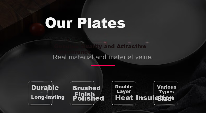 MAXCOOK 304 Stainless Steel Plate Dish, Deep Bowl 16cm, Thickened And Widened, Drop-Resistant MCWA4182 2