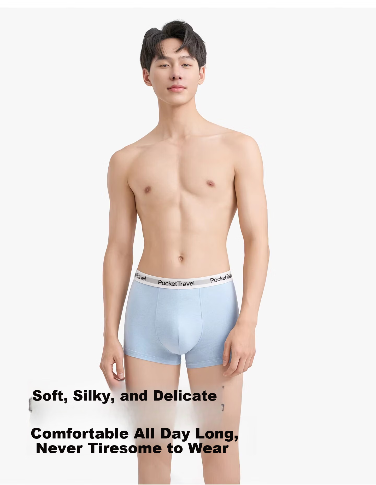 Pocket Travel Disposable Underwear for Teen Boys and Girls, Cotton, Women's and Youth, 5-Pack, Size L (100-130 lbs) 11