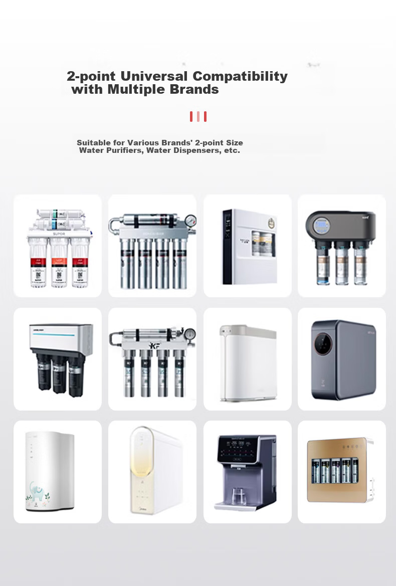 Jingwanhui Water Purifier Faucet American Style Small Curved Single Outlet Household Direct Drinking Machine 2-Point Pure Water Quick-Open Faucet JW1401 12