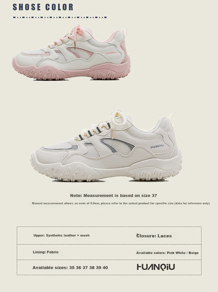 Global 2026 Hot Pink Lightweight Casual Women's Sports Shoes Ins Campus Style Fashion Trendy Training Sneakers 2