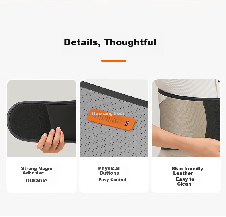 Kepufi Heated Lumbar Massager Waist Support Belt for Lumbar Disc Herniation Moxibustion Therapy Warm Palace Waist Belt W16S - Birthday and Mother's Day Gift for Parents 12