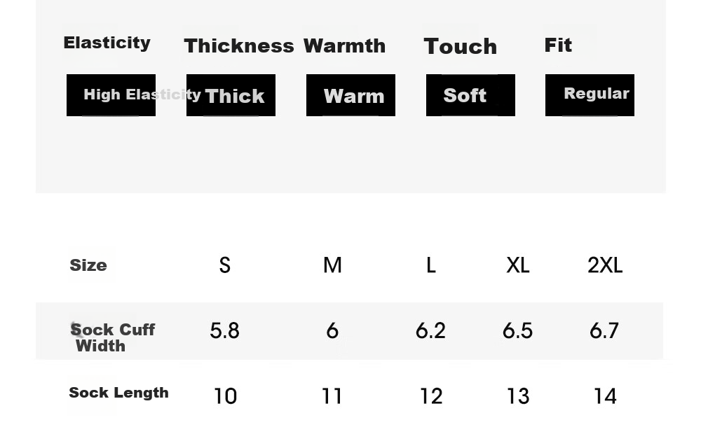 Beitais Baby Socks Autumn Winter Thickened Warm Newborn Double-Sided Fleece Cotton Socks Unisex Children's Mid-Calf Socks 23