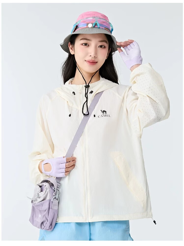 CAMEL Dilireba Same Style Original Yarn Sun Protection Jacket 2026 Spring Summer New Cool Heat-Shielding UV Protection Coat 32