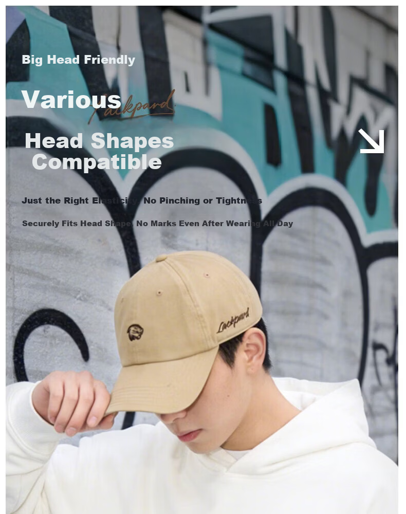 LACKPARD Unisex Commuter Casual Baseball Cap Korean Embroidered Spring Summer Outdoor Stretch Sun Hat Navy One Size 8