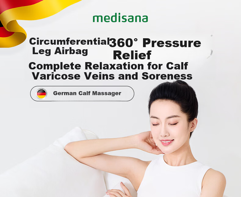 MEDISANA German Knee Heating Pad Warm Joint Knee Brace Leg Massager Thigh and Calf Massager Fully Automatic Kneading Meridian Relaxation Practical Birthday Gift for Women 2