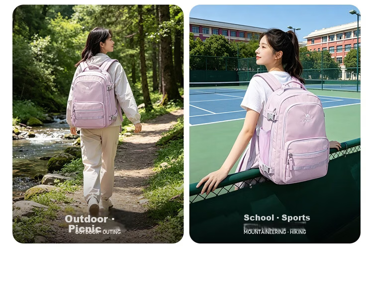 CAMEL Travel Large Capacity Lightweight Backpack for College Students Business Laptop Bag 575C628062 4