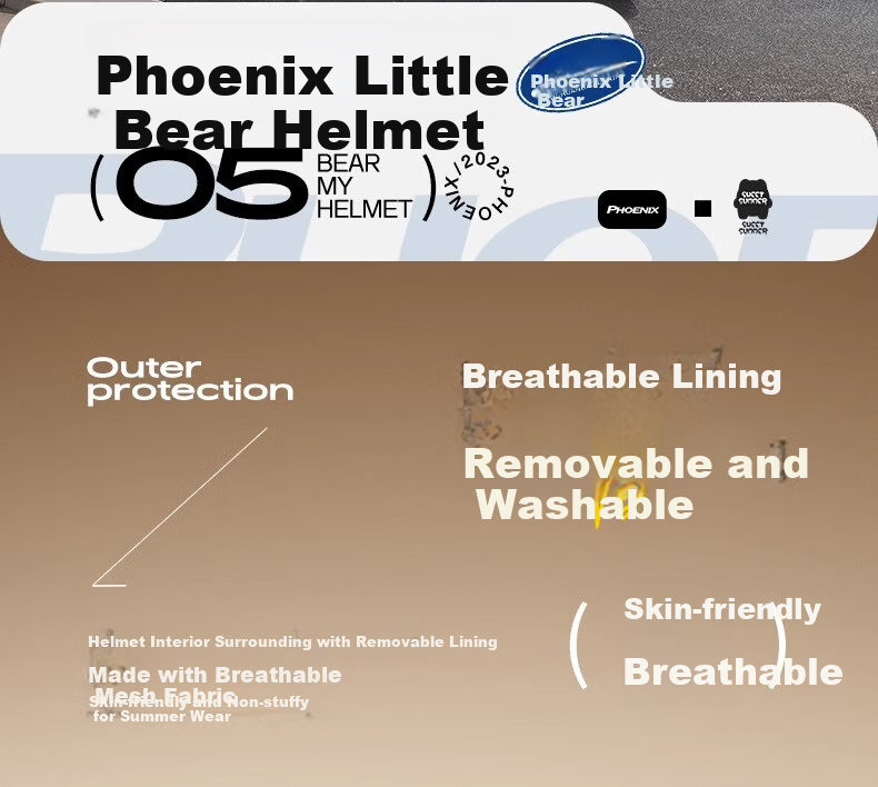 Phoenix Basic TK02 New National Standard 3C Certified Electric Vehicle Helmet Ice Crystal Blue Unisex Summer Motorcycle Scooter Half Helmet Riding Safety Cap One Size 28