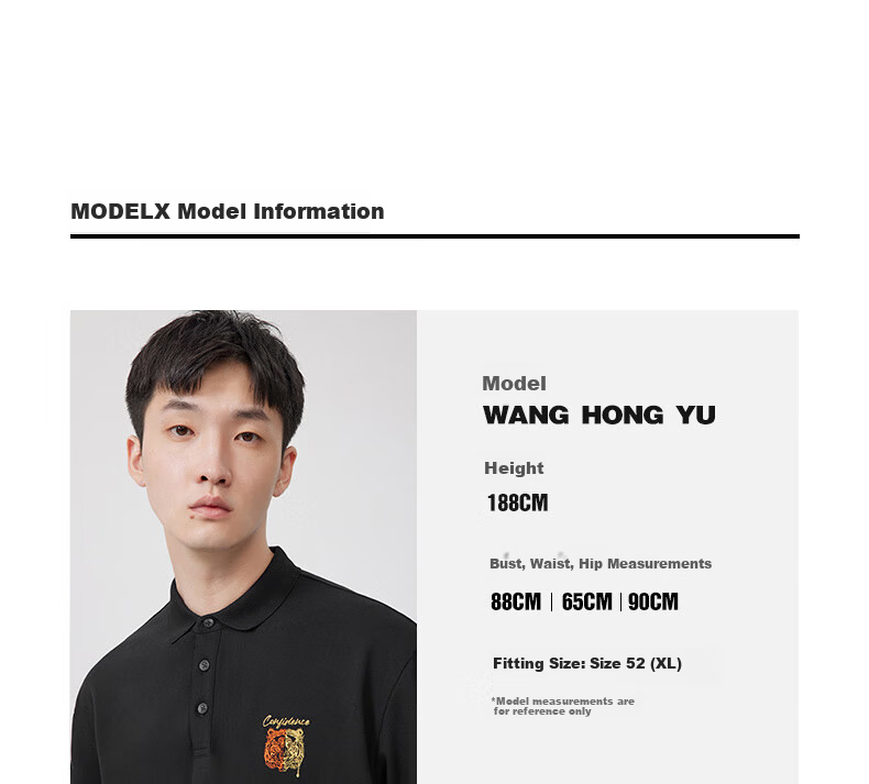 Cabbeen Cool Touch Gold Thread Embroidered Short Sleeve T-Shirt Simple Black and White Polo Shirt 23