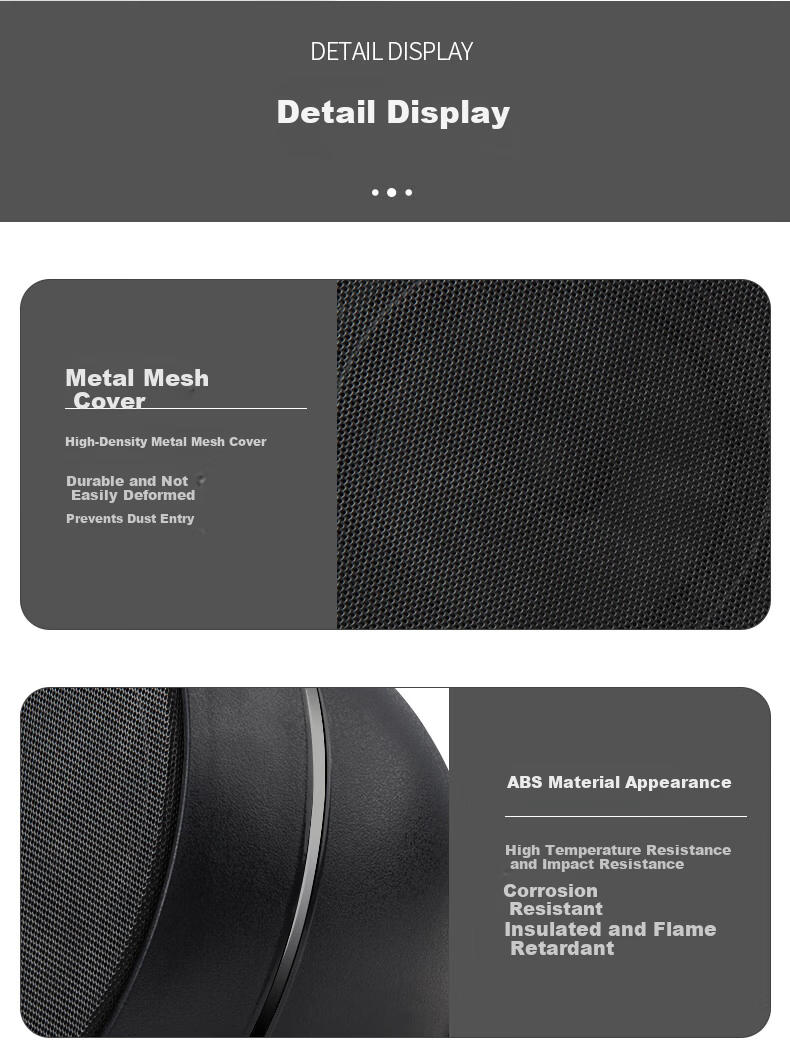 Newmine D20 Wireless FM Hanging Ball Ceiling Speaker Active Wireless Hanging Ball Speaker for Mall Store Background Music Broadcasting 10