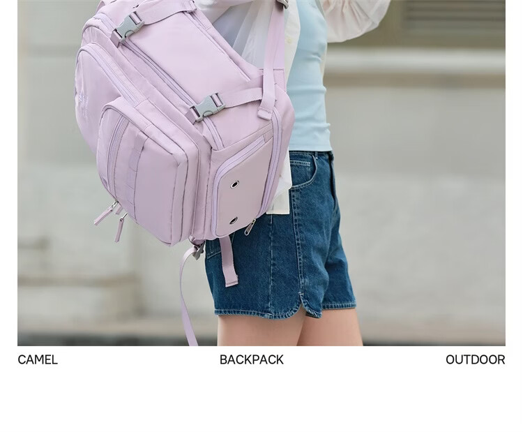 CAMEL Light Travel Bag Pro Large Capacity Travel Backpack Maternity Baby Bag 8062 12