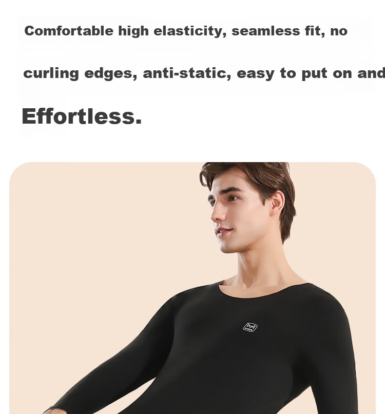 MiiOW Cashmere Men's Thermal Underwear, 10A Antibacterial Seamless Heat-Generating Autumn Top And Pants Set for Men, New Style 2026 19
