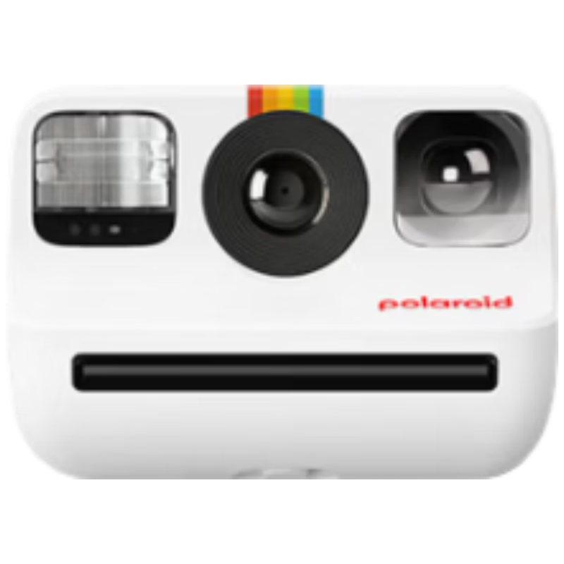 Polaroid GoGen2 Mini Instant Camera Portable GO2 Selfie Camera Instant Print Black International Version Birthday Gift 520