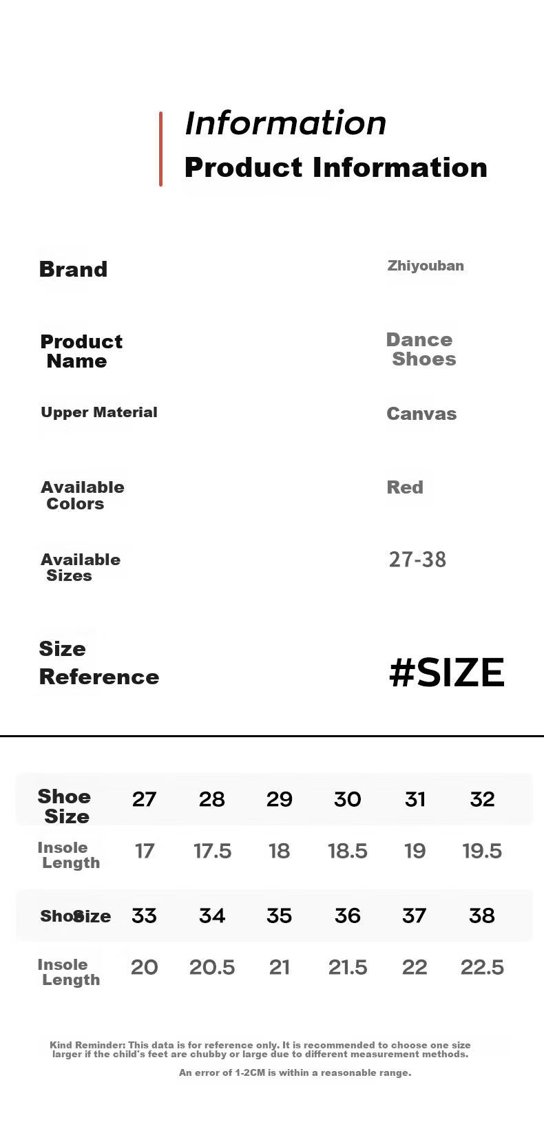 Zhiyouban Children's Dance Shoes Soft Sole Girls' Dance Shoes Adult Red Dance Shoes Chinese Dance Ballet Practice Shoes 3
