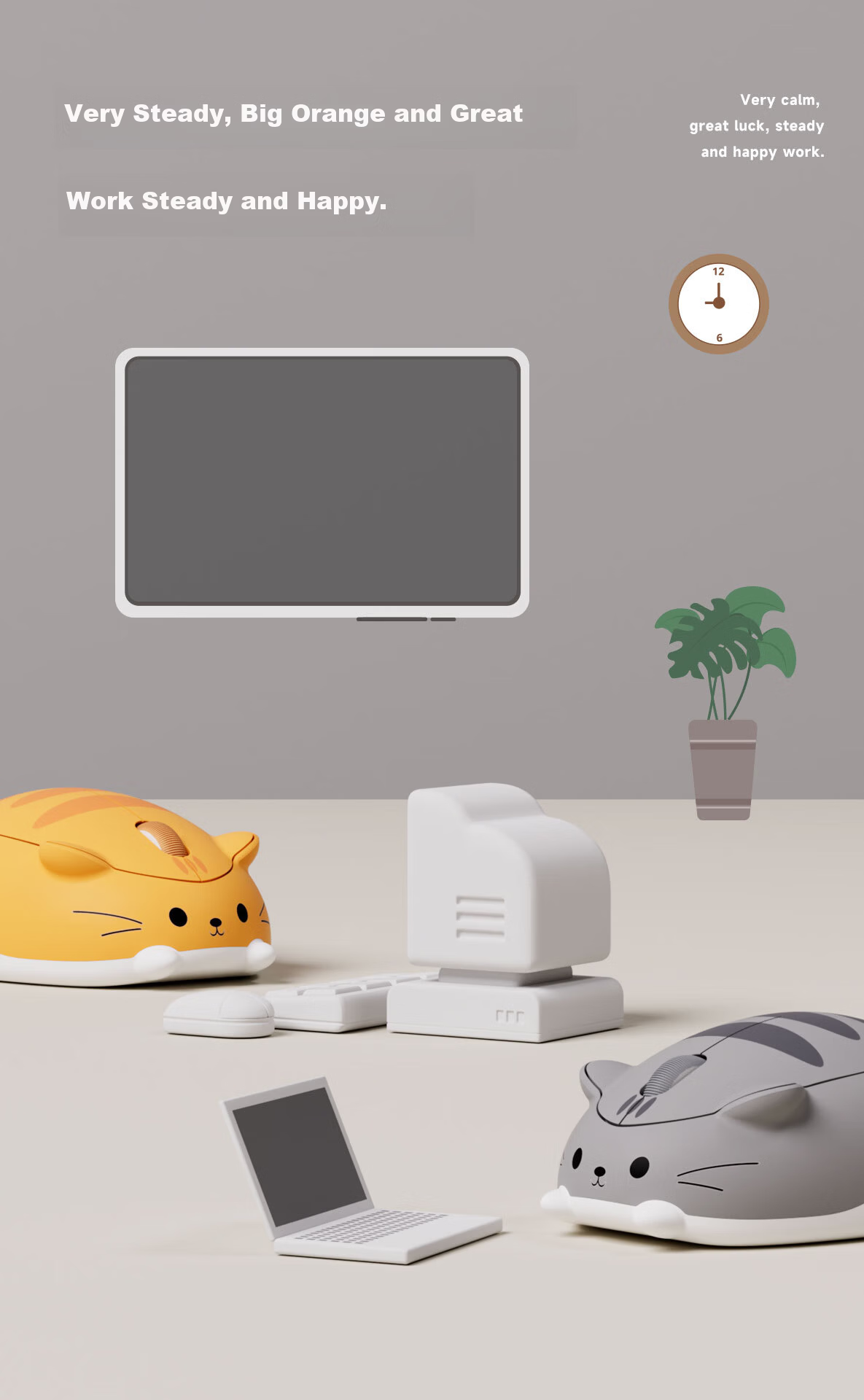 AKKO Cat Bluetooth Wireless Mouse Portable Cute Female High-Value Three-Mode Mouse Laptop Silent Office 2.4G Dual-Mode Battery Mouse Ragdoll 6