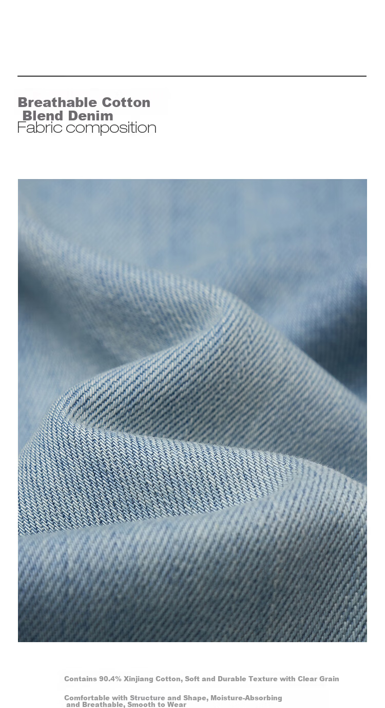 INMAN Vintage Washed Denim Cigarette Pants 26 Summer Women's New Versatile Cropped Straight Pants Light Denim 29 7