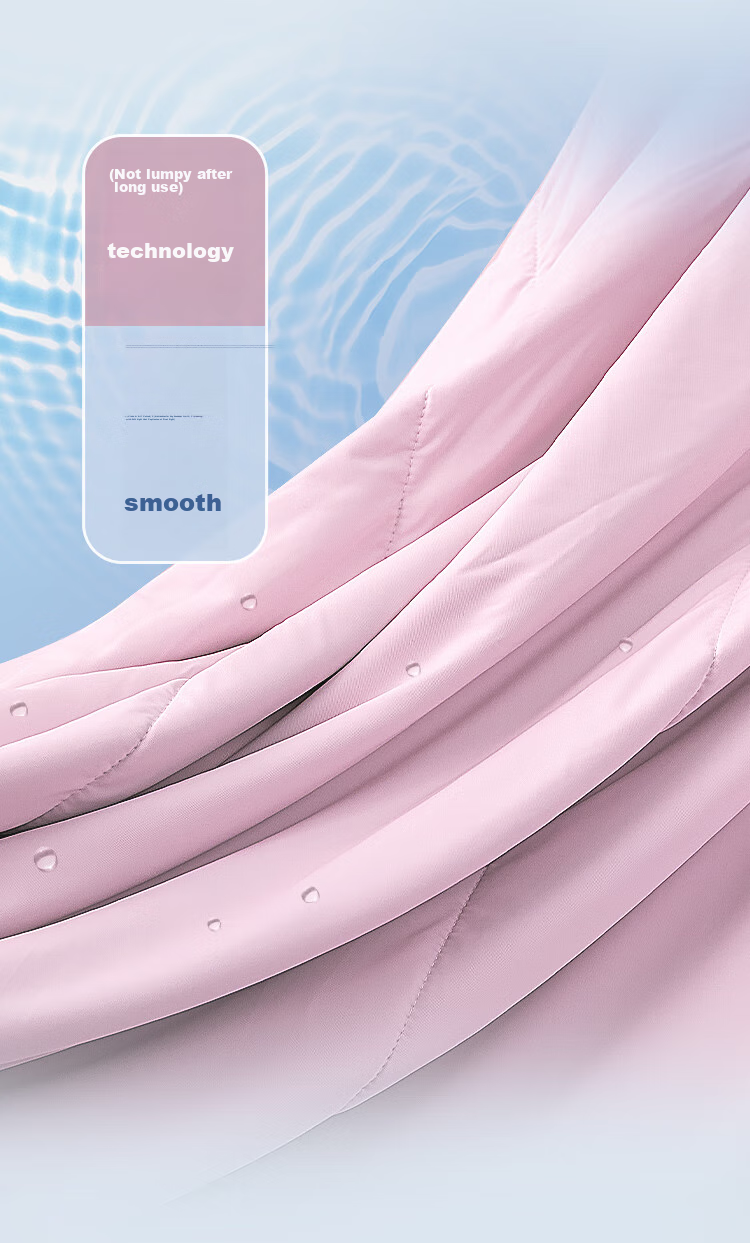 One's Member Double-Sided Cooling Quilt for Spring, Autumn And Summer, Children's Air Conditioning Blanket, Single Or Double Size, Machine Washable, Light Mist Pink, 200*230cm 9