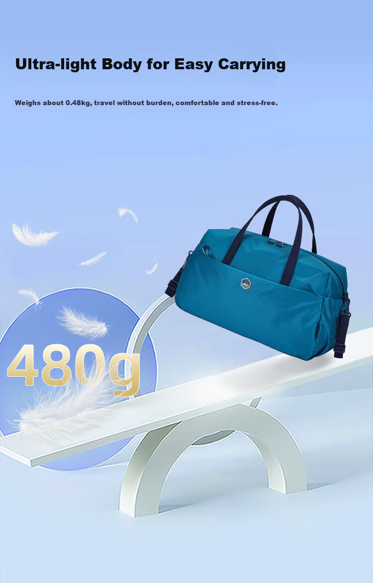 KALA·Y Multifunctional Travel Bag Portable Lightweight Luggage Bag for Business Casual Swimming Sports Gym with Wet and Dry Separation 3013 6