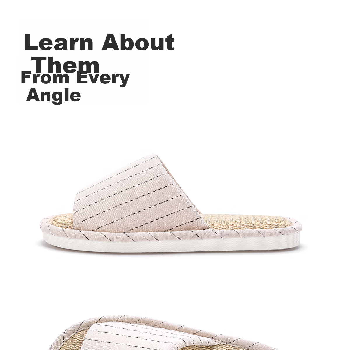 TZLDN Japanese-Style Linen Slippers, 2026 New Couple's Fabric Slippers, Home Non-Slip Men's Cotton Sandals for Indoor Use 19