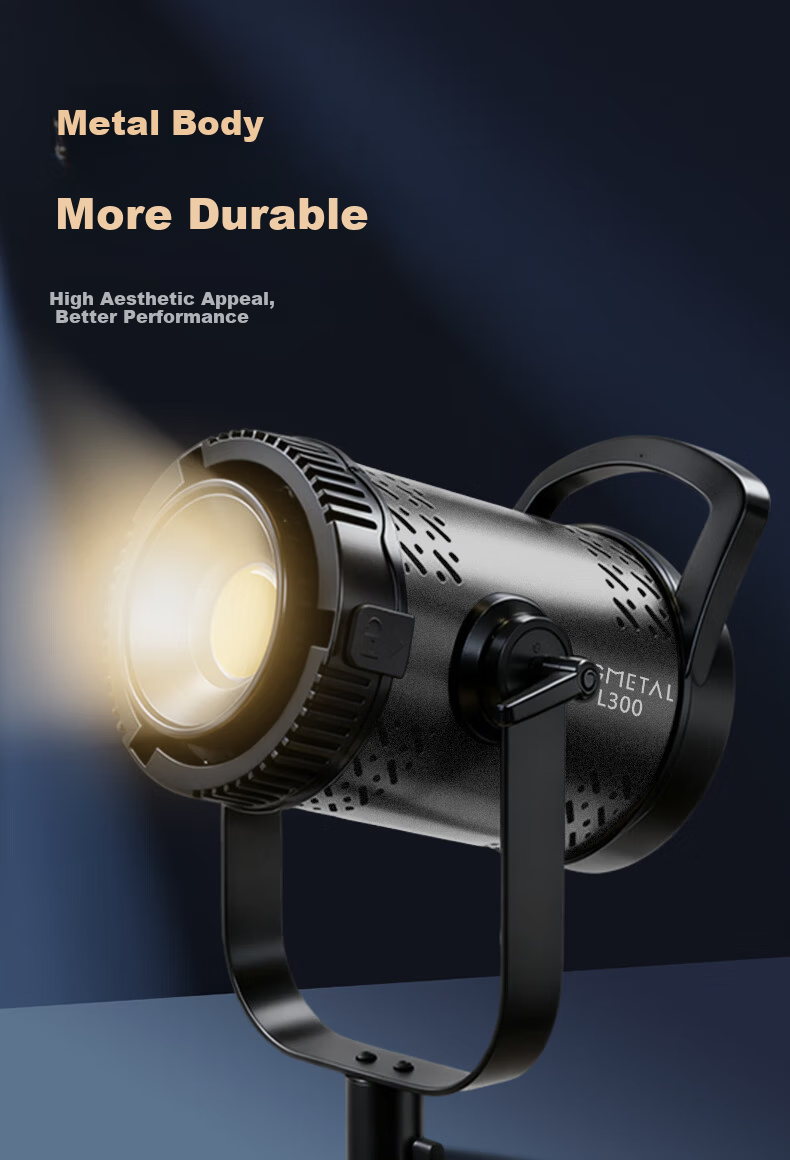 JIMANTU 300W Professional COB Live Streaming Fill Light Indoor Studio Shooting Spherical Deep Parabolic Softbox Video Shooting Sunlight Kit 2