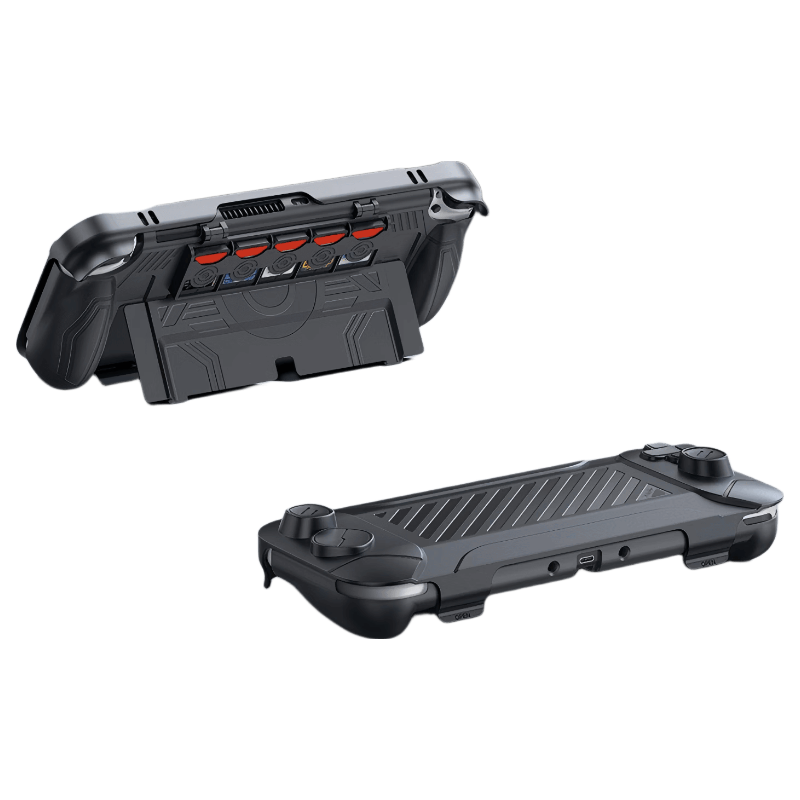 Jemdo Nintendo Switch OLED Integrated Protective Case Hard Shell Full Coverage Portable Shockproof Cooling Game Card Storage Box Accessories