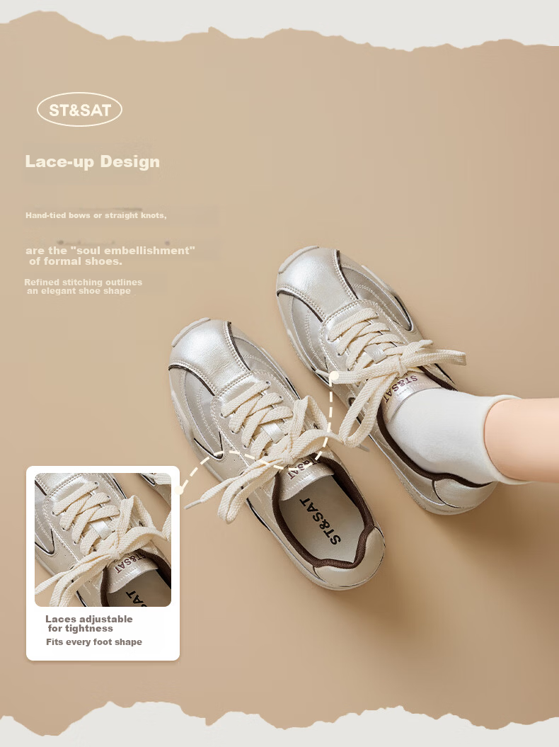 Saturday Ballet Style Women's 2026 New Summer Thick Sole Height Increasing Agan Casual Lightweight Versatile Sports Shoes 8
