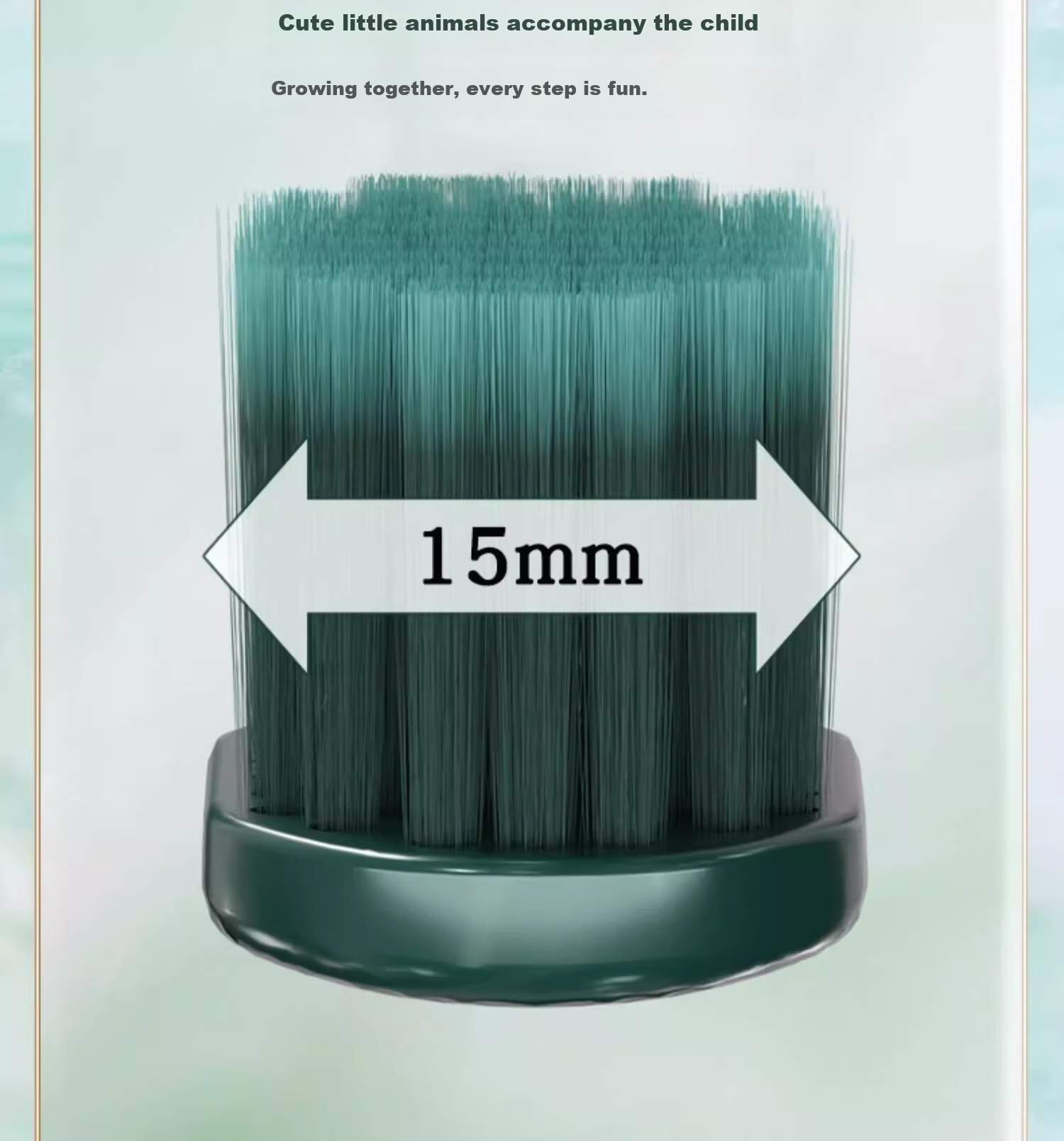 Beijiajie High-Efficiency Wide Head Toothbrush 1pc 53-Hole Ultra-Soft Bristles Carbon Fiber Gentle Gum Care Adult Unisex 2