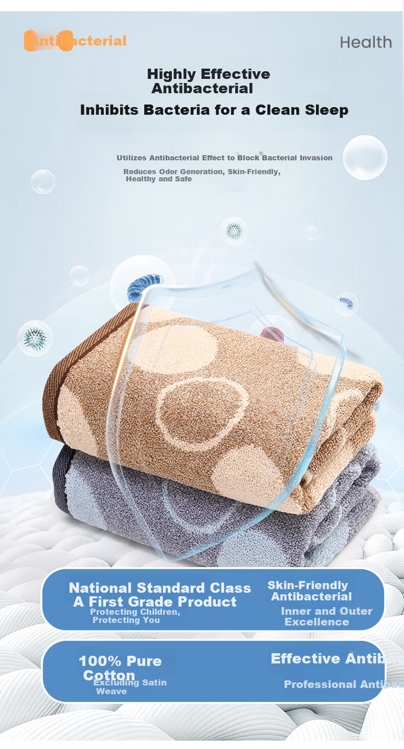 KING SHORE Towel, Pure Cotton Face Towel, Absorbent Solid Color Thickened Sports Face Cloth, Red, 72*34.5cm, 105g 3