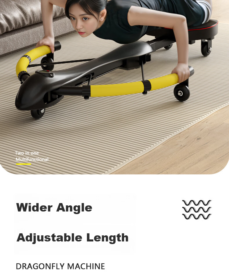 SMART VK Ab Wheel Dragonfly Automatic Rebound Abdominal Roller Lazy Weight Loss Waist Slimming Home Fitness Equipment 4