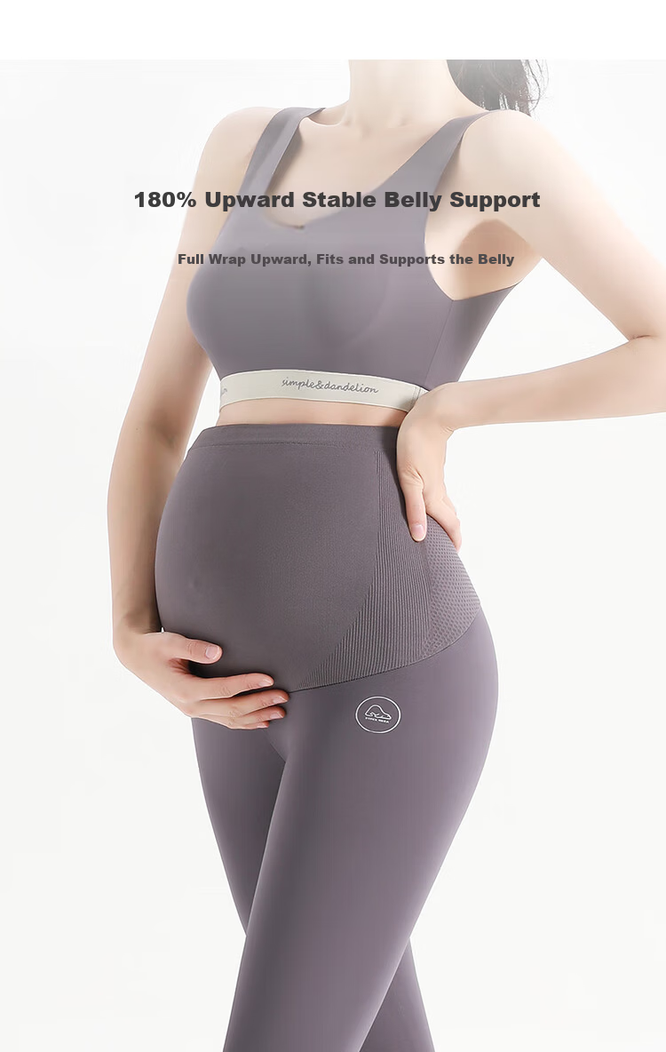 JOYNCLEON Maternity Shark Shorts Five-Point Summer Thin Hip-Lifting Yoga Safety Pants Black L JYK179605 7