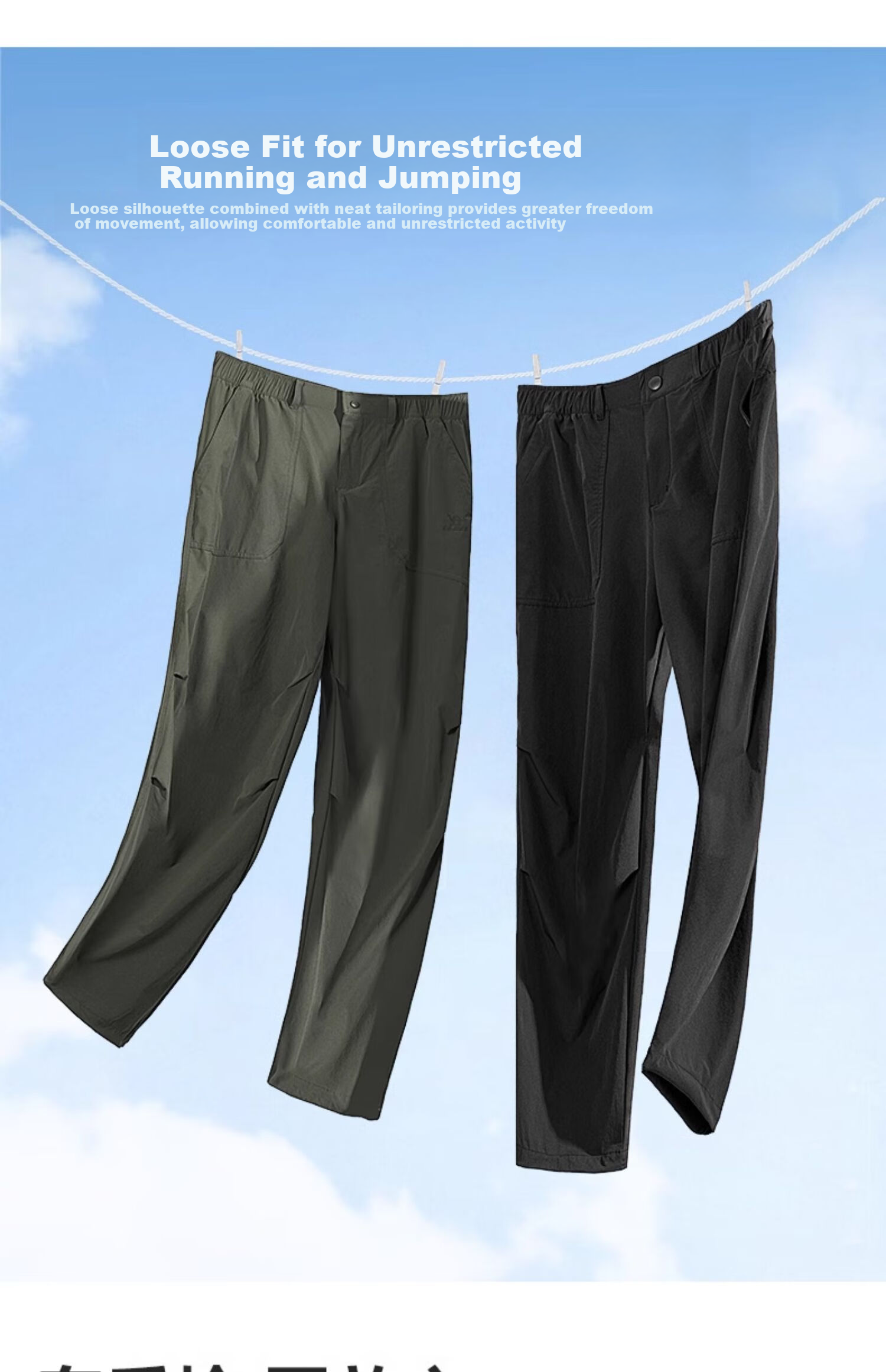 CAMEL [Dilraba Dilmurat Edition] Women's Outdoor Cargo Wide-Leg High-Waist Elastic Drawstring Jogger Pants 31