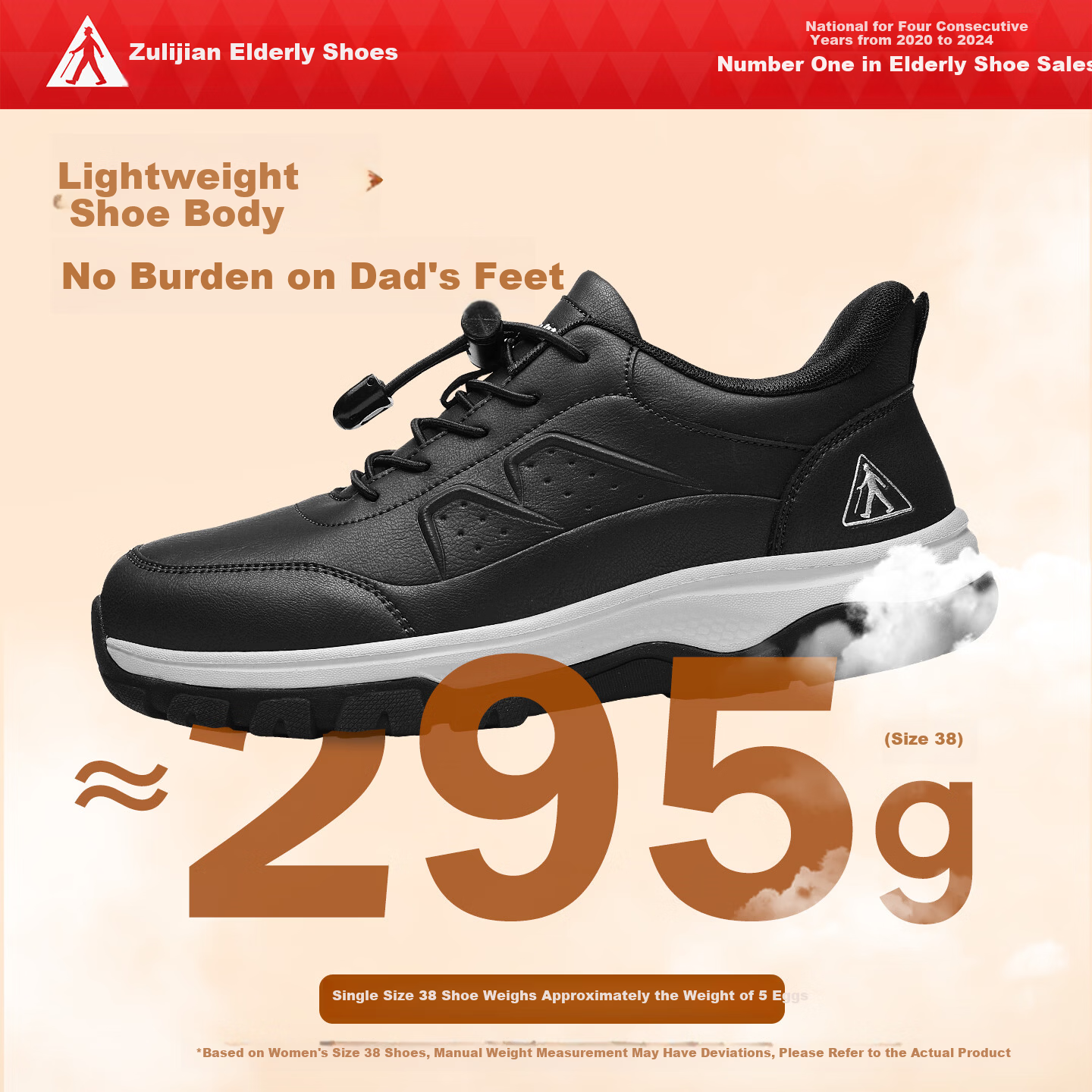 Zulijian 2026 New Autumn Winter Leather Casual Shoes Lightweight Soft Sole Dad Shoes Outdoor Middle-aged and Elderly Non-slip Sports Men's Shoes