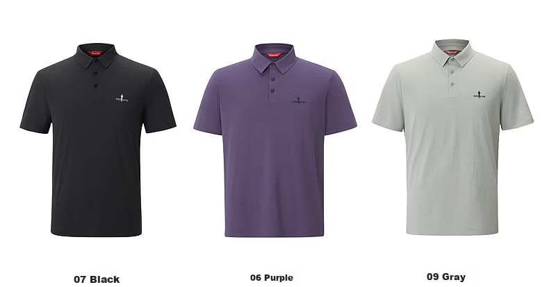 Biyinlefen Extreme Sun Protection T 2026 Spring Summer New Men's Casual Commuter Sweat-Resistant Sun Protection Short Sleeve Polo Shirt 28