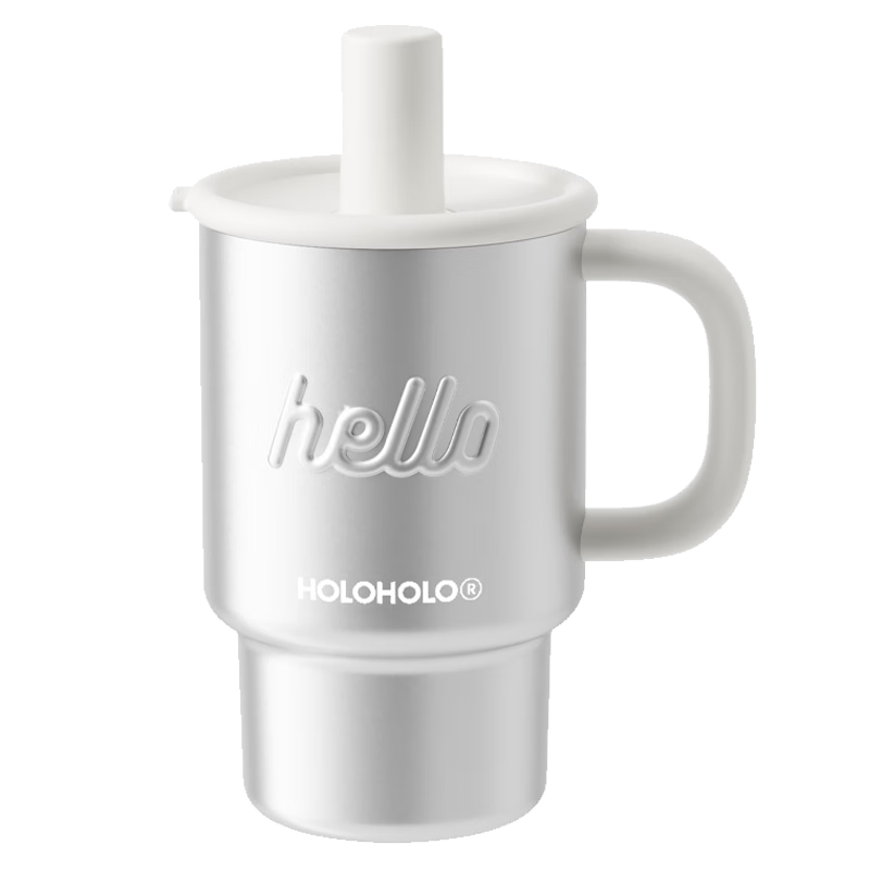 HOLOHOLO Naitonton Ice King Insulated Bottle 316L Large Capacity Unisex Kids Student Stylish Gift Straw Water Cup