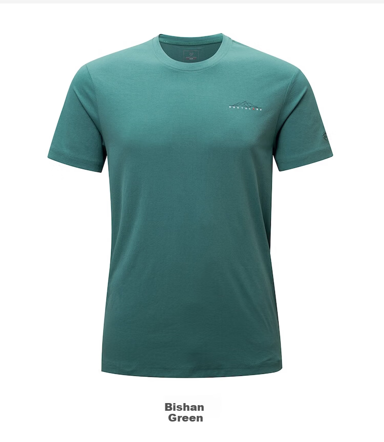 NORTHLAND Men's Quick-Dry Sun-Protective Short Sleeve T-Shirt 2026 New Outdoor Antibacterial Stretch Moisture-Wicking Quick-Dry Tee 7