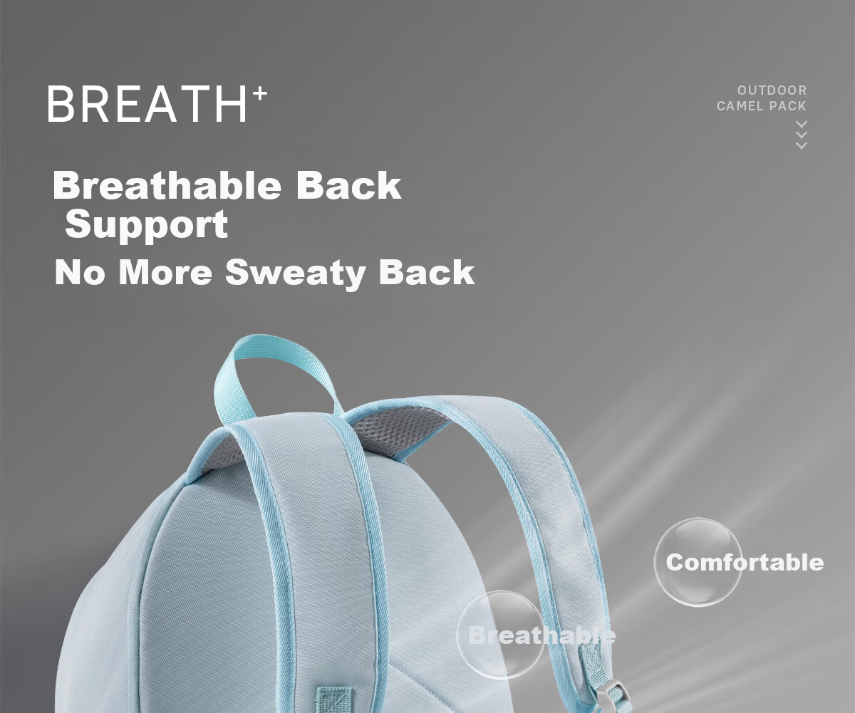 CAMEL Casual Sports Commuter Backpack Lightweight Travel Student Outdoor Hiking Bag 575B673021B 3