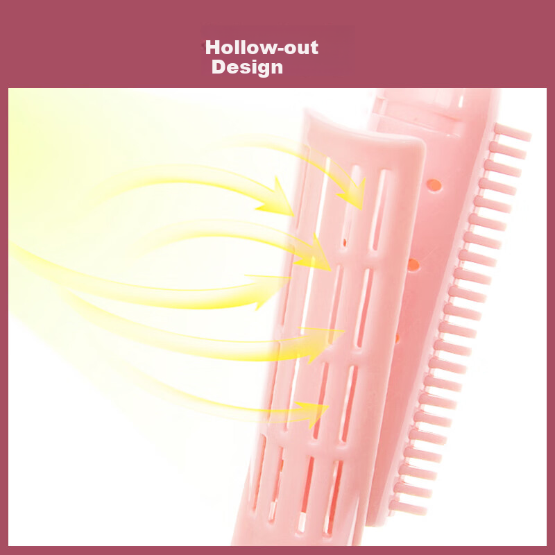 UPLUS Hair Curlers Root Volumizing Clips 4pcs Bangs Curlers Hair Rollers Volumizing Clips
