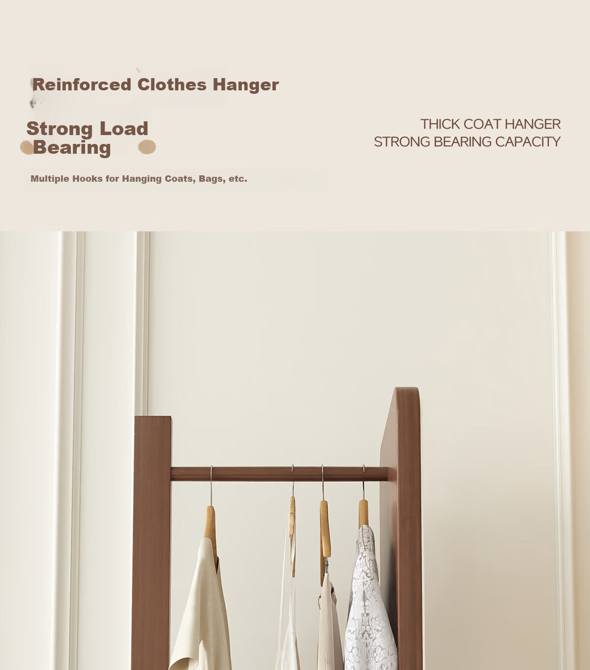 Millennium Huafu Full-Length Rotating Dressing Mirror Floor Mirror with Movable Bedroom Coat Rack Integrated Fitting Mirror 17