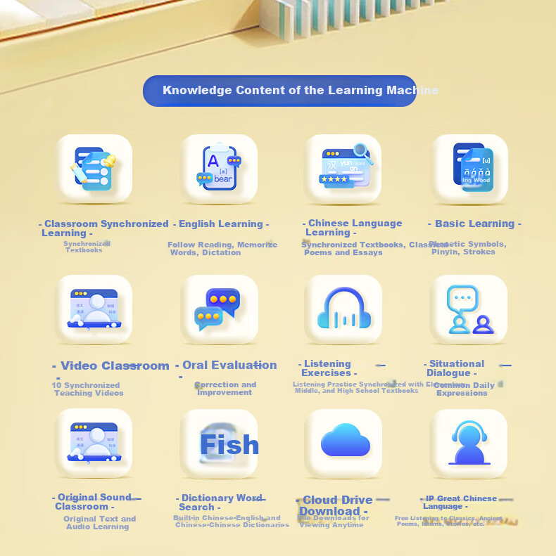 Newman Smart Hearing Repeater English Portable Learning Machine Hearing Treasure DL180 MP3 White 64GB for Primary and Middle School Synchronized Textbook Oral Practice and Listening Training 2