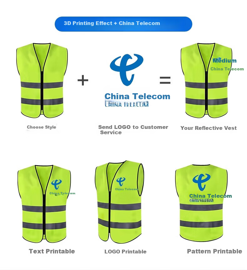 George Barton Reflective Vest Construction Safety Vest Traffic Engineering Breathable Inspection Reflective Workwear Multi-Pocket Fluorescent Yellow 3XL【Beijing Warehouse Next Day Delivery】Same Day Sh 6