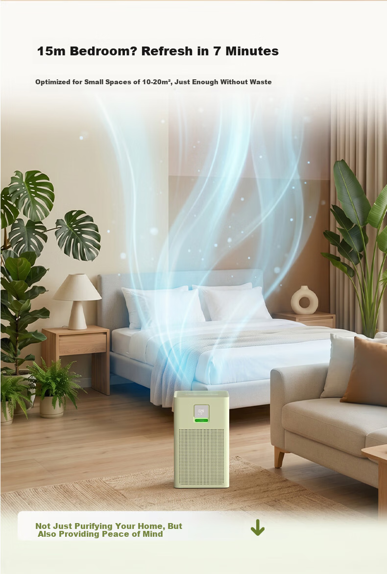 720 Fragrance Air Purifier B300 Cloud Blue Bedroom Small Space Aromatherapy Deodorizer Long-lasting Freshness Formaldehyde PM2.5 Pet Odor Baby Safe Desktop Purifier National Subsidy 8