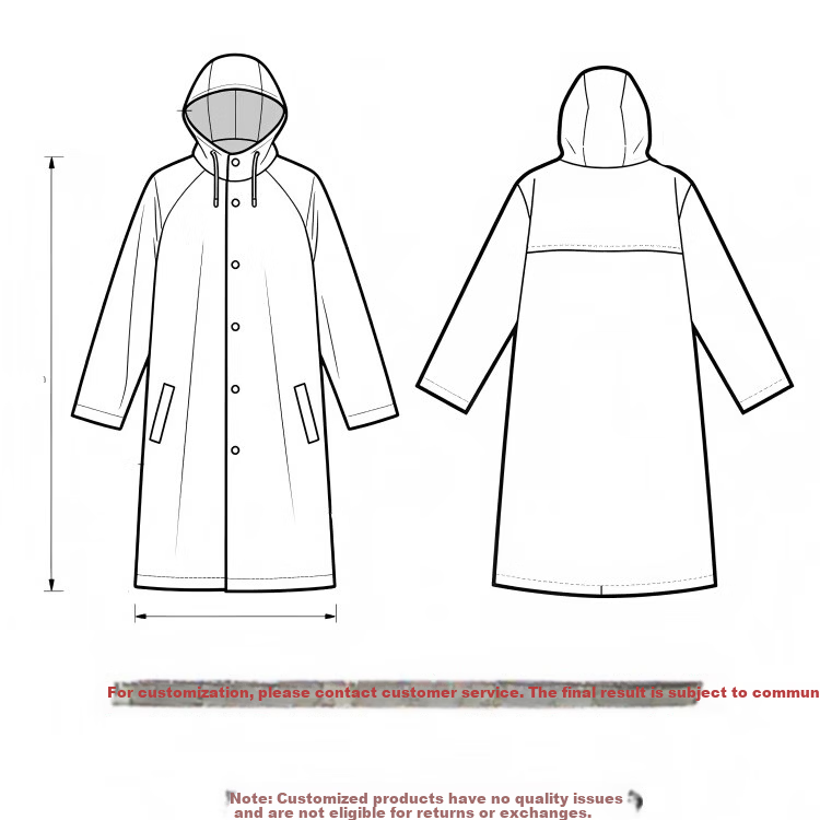 Sichen Colorful Adult Long One-Piece Raincoat with Hooded Brim Security Construction Site Safety Outdoor Reflective Raincoat Full Body Stormproof Jingcang Fast Delivery 7