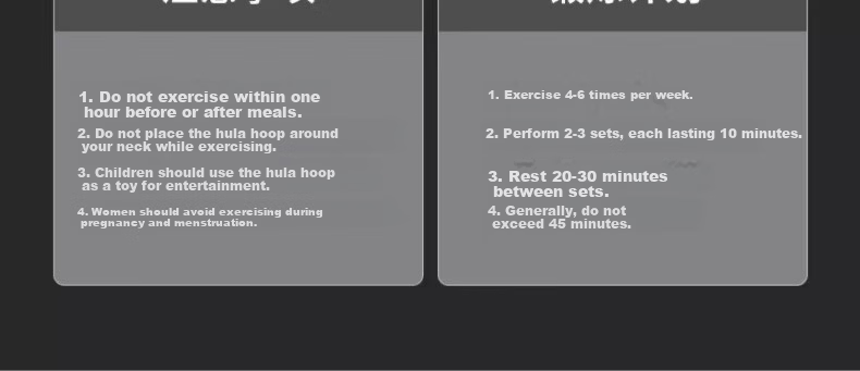 LI-NING Men's Weighted Hula Hoop for Waist Slimming, Adult Fitness Hoop, 10lb Detachable, Professional Exercise Ring 18