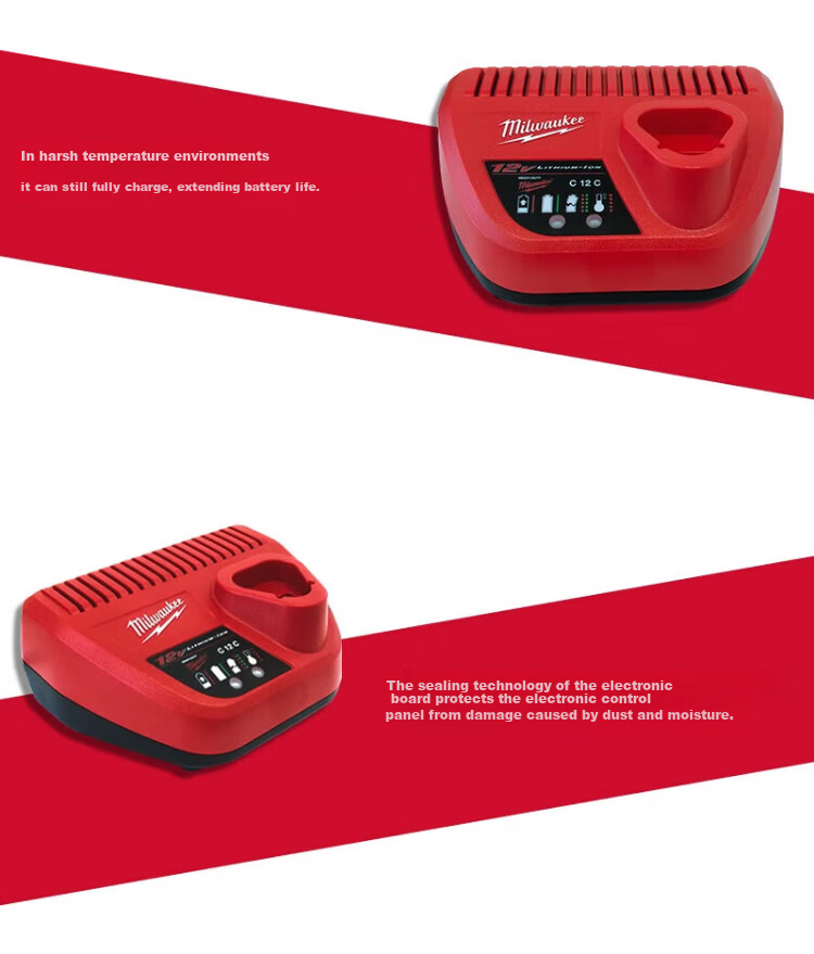 Miwok Miwoqi 12V Power Tool Lithium Battery M12 Original M12B2 BULK (12V 2.0Ah) 12