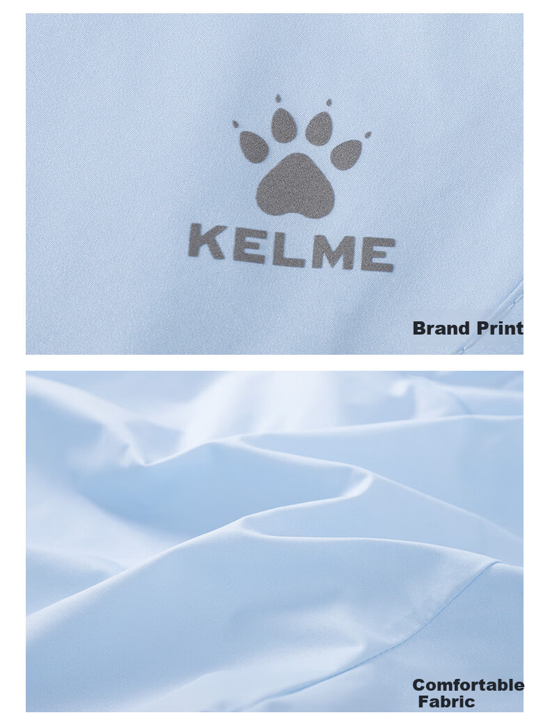 KELME Women's Quick-Dry Running Training Anti-Exposure Fake Two-Piece Sports Shorts Agate Black L 26
