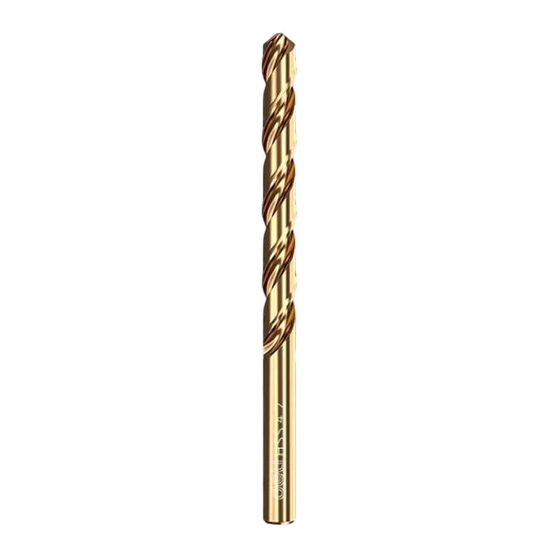 Deli 43 Twist Drill Industrial Grade Round Shank High Hardness Fast Drilling Stainless Steel Aluminum Alloy [4.2mm] 5 Pieces
