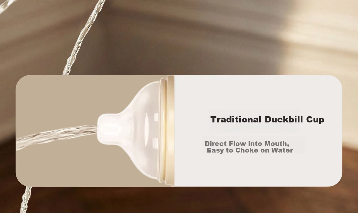Bebebus Diamond Baby Duckbill Cup 6+ Months Training Drinking Cup Anti-Choke Gravity Ball Straw Water Bottle 280ml 8