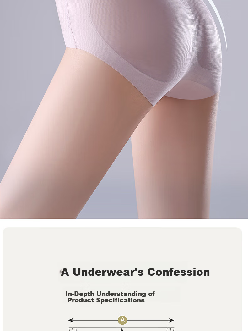 FENYE Postpartum High-Waist Compression Shaping Panties Butt-Lifting Tummy Control Seamless Shorts Pink+Apricot L 6